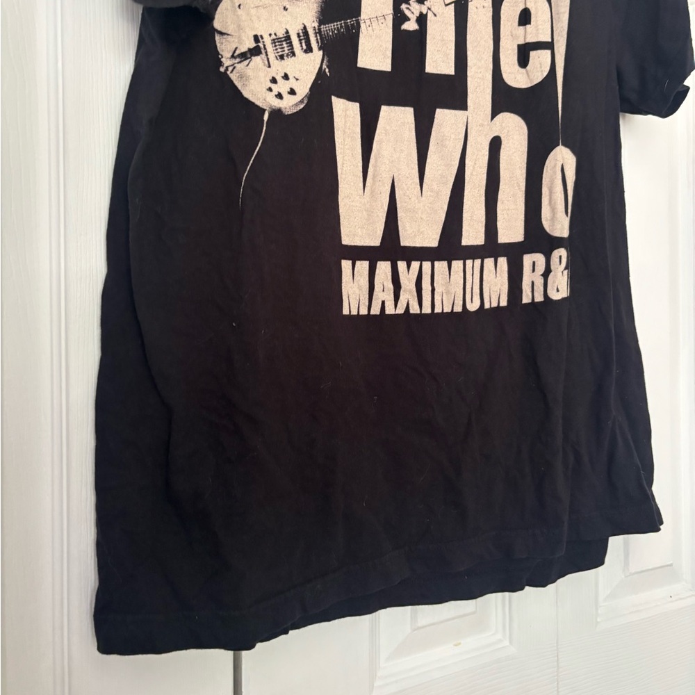The Who Maximum R&B Black Tour T-Shirt - Picture 2 of 6